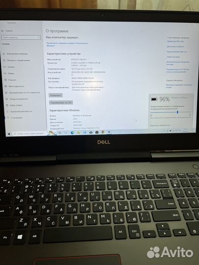 Мощный Dell Core i7/16GB/GTX 1050TI 4GB/1256GB