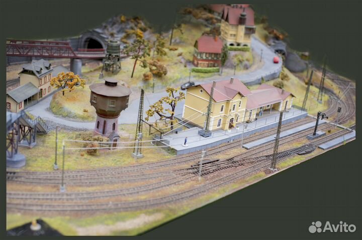 Железная дорога макет 