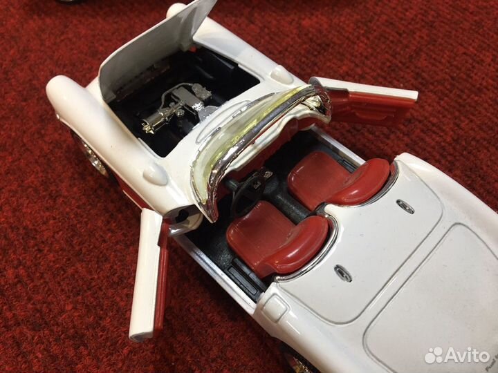 Модель автомобиля 1/24 Chevrolet corvette 1957