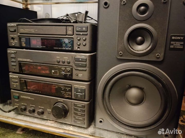 Музыкальный центр Sony (на колонках SS H-3500)