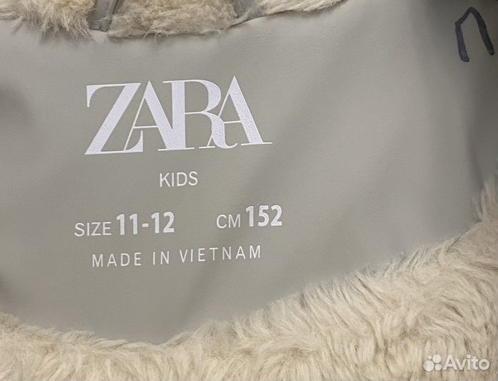 Парка детская Zara (на рост 152 см)