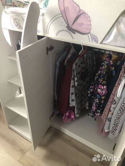 Кровать чердак Леди