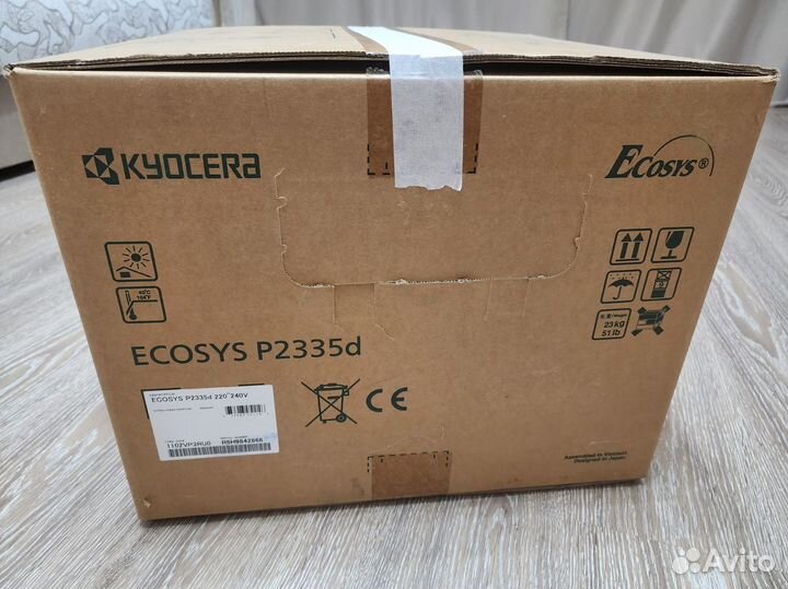 Принтер лазерный Kyocera Ecosys P2335d