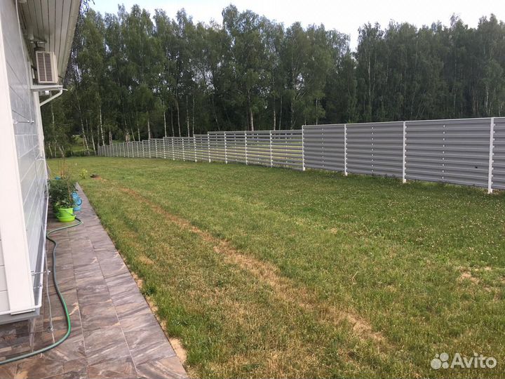 Забор жалюзи