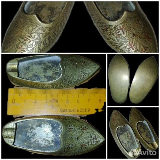 Пепельница Туфли Индия, СССР