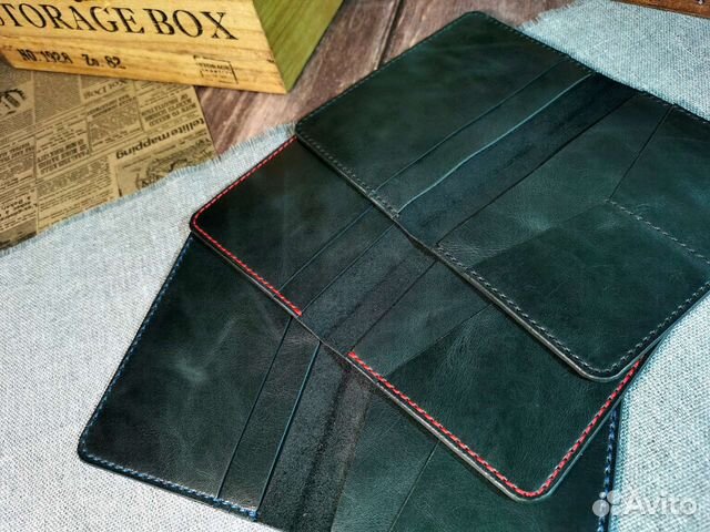 Обложка на паспорт ручной работы