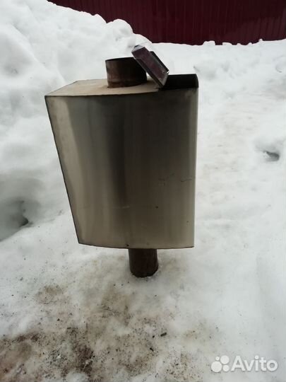 Бак для воды в баню из нержавейки