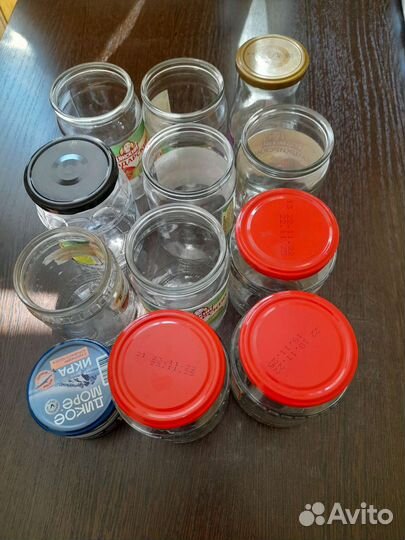 Банки стеклянные