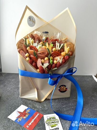 Съедобные букеты мужские