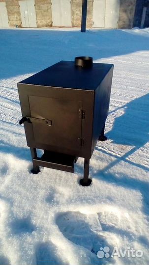 Печь камин на дровах