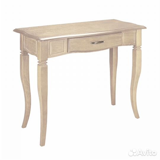 Стол Консольный 2 с ящиком (влк) шпон бука/лак