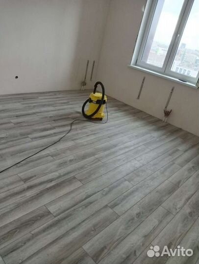 Укладка ламината, линолеум,кварц винил, ковролин п