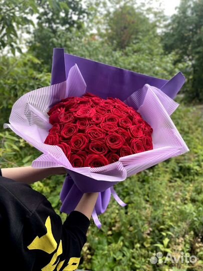 Цветы розы букет