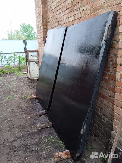 Ворота металлические гаражные