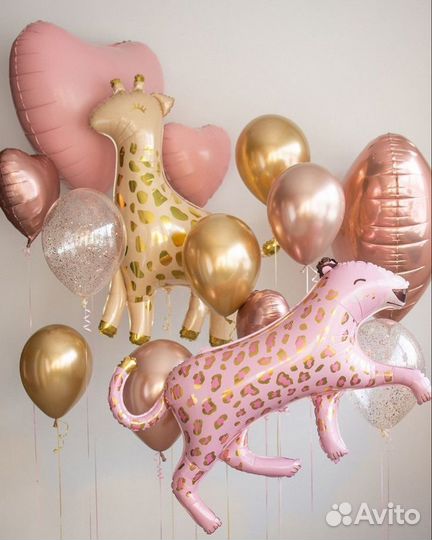 Гелевые шары на день рождения