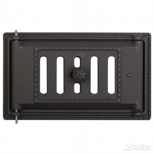 Дверь для Печи дпк (Р) поддувальная краш. черная 2