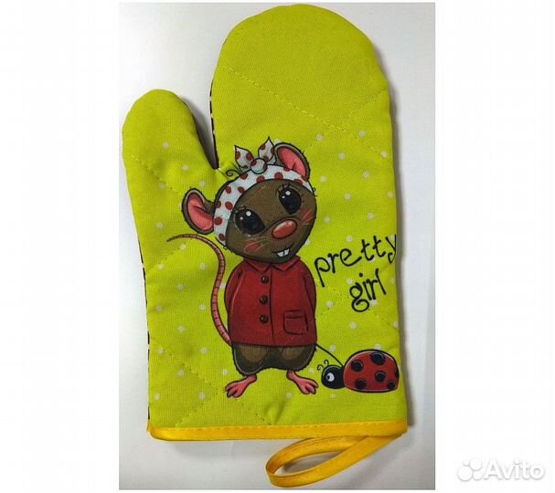 Прихватка-Рукавица Эдем сма Мышки фотопринт 20х30