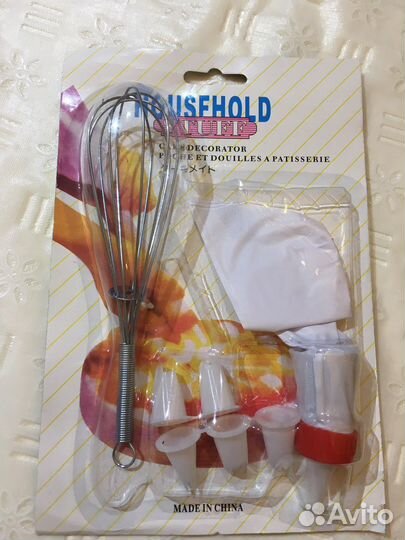Насадки на миксер. + Кондитерский набор