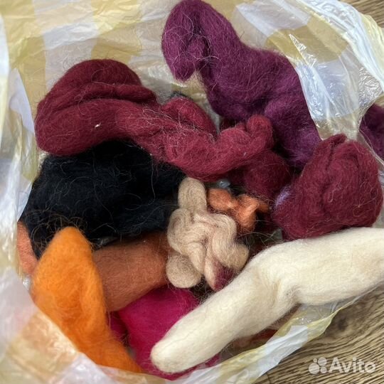 Набор для валяния шерсти, войлок