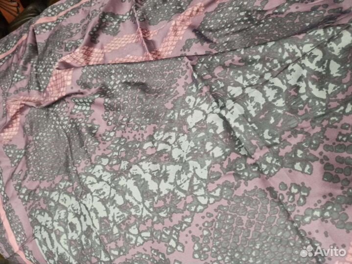 Платок шелковый 95см christian dior италия