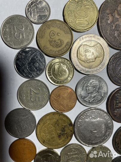 Монеты разные коллекция 35 лет