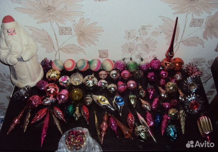 Новогодние Елочные Игрушки Дед Мороз СССР