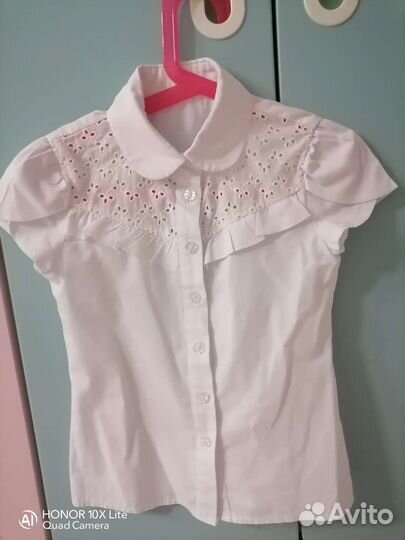 Блузка школьная