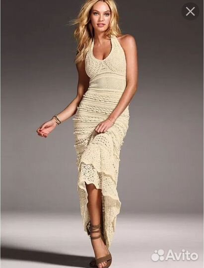 Сарафан женский вязаный