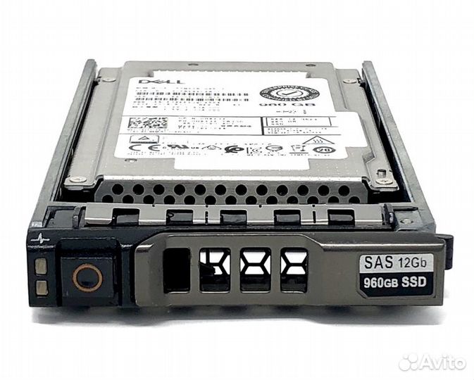 Жесткий диск Dell 400bcnb SSD 960GB 2.5 SAS MU SSD