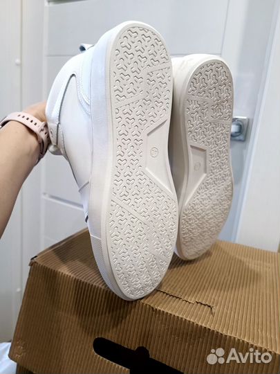 Кеды мужские демисезонные mascotte белый кожа