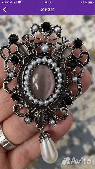 Брошь подвеска