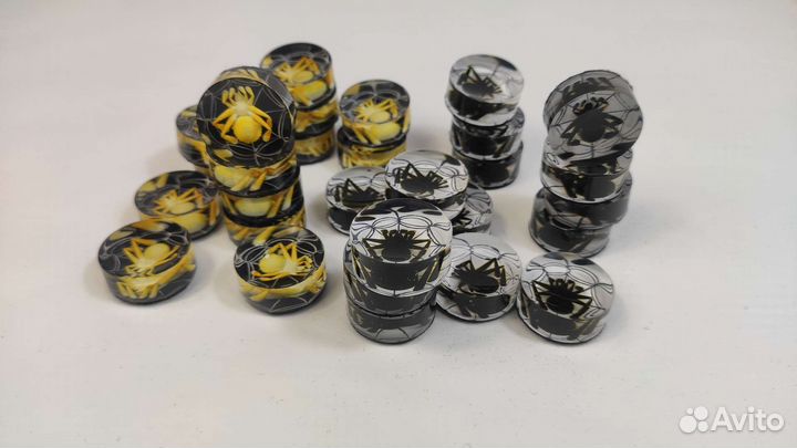 Фишки для нард ручная работа