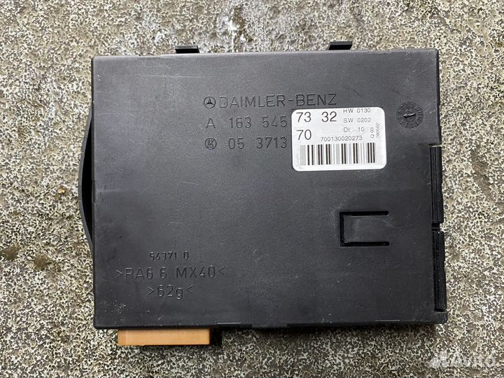 Блок комфорта Mercedes ML w163. Япония