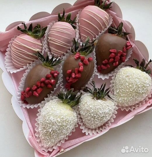 Клубника в шоколаде / подарок учителю