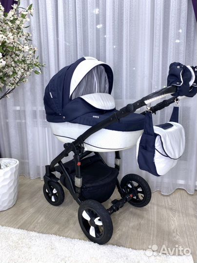 Коляска 3 в 1 bebe mobile (шикарная. Отл.сост)