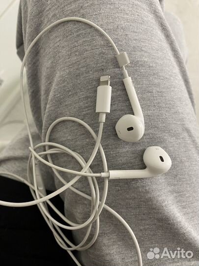 Наушники apple проводные бу