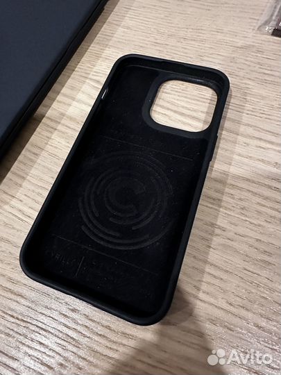 Чехол iPhone 13 pro cyrill кожа magsafe