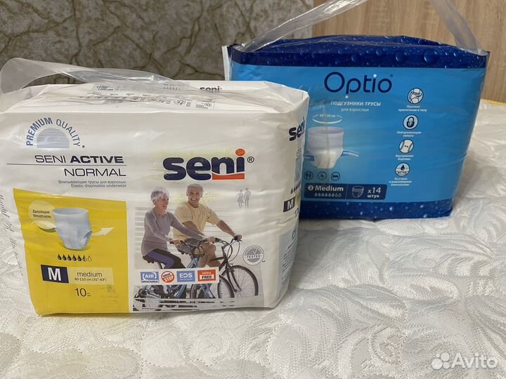 Памперсы -трусы для взрослых р. М