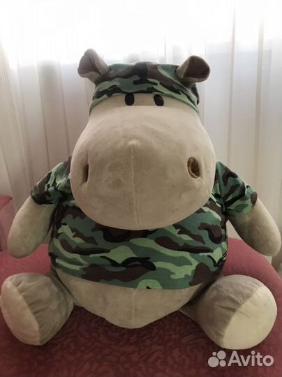 Бегемонт мягкая игрушка
