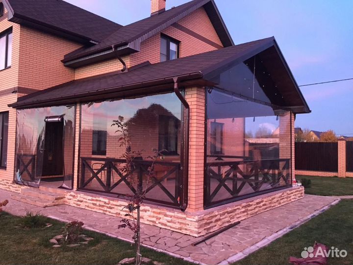 Мягкие окна для дома и беседки