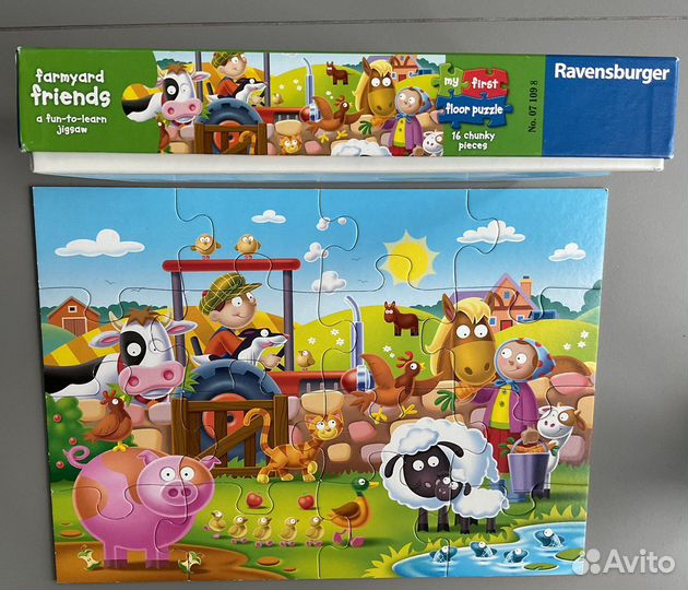Пазл 16 ферма ravensburger