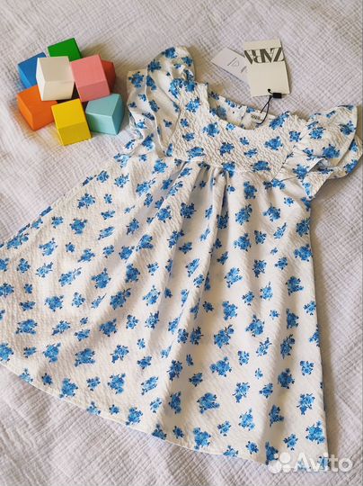 Платье летнее на девочку Zara 104 110
