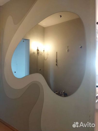 Зеркало фигурное современное 150#115