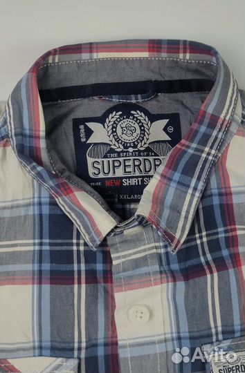 Мужская рубашка Superdry с коротким рукавом