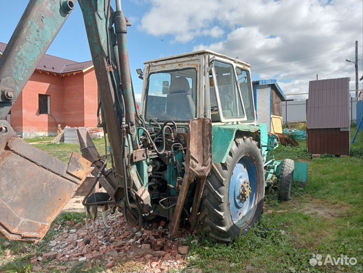 Колёсный экскаватор ЮМЗ ЭО-2621, 1990