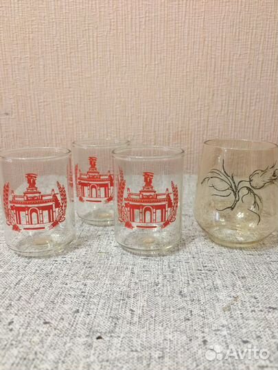 Рюмки 4 шт