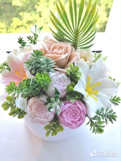 Букет из мыла к дню учителя