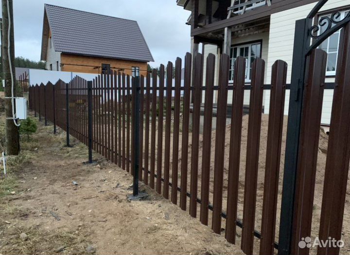 Заборы под ключ