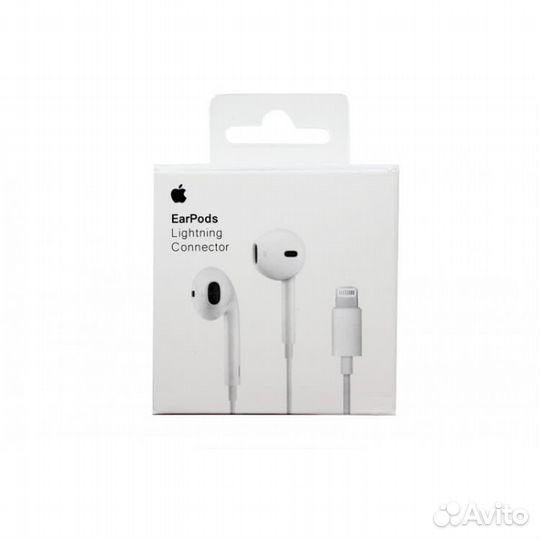 Наушники apple earpods lightning lux