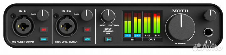 Внешний аудио-интерфейс motu M4